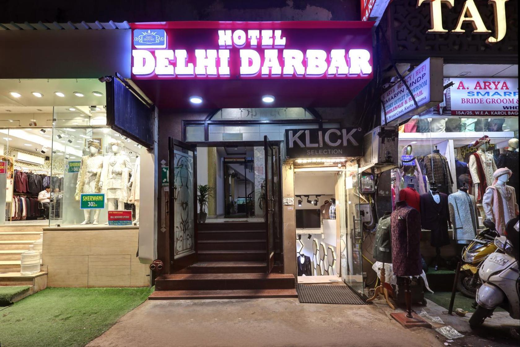 Hotel Delhi Darbar Kültér fotó