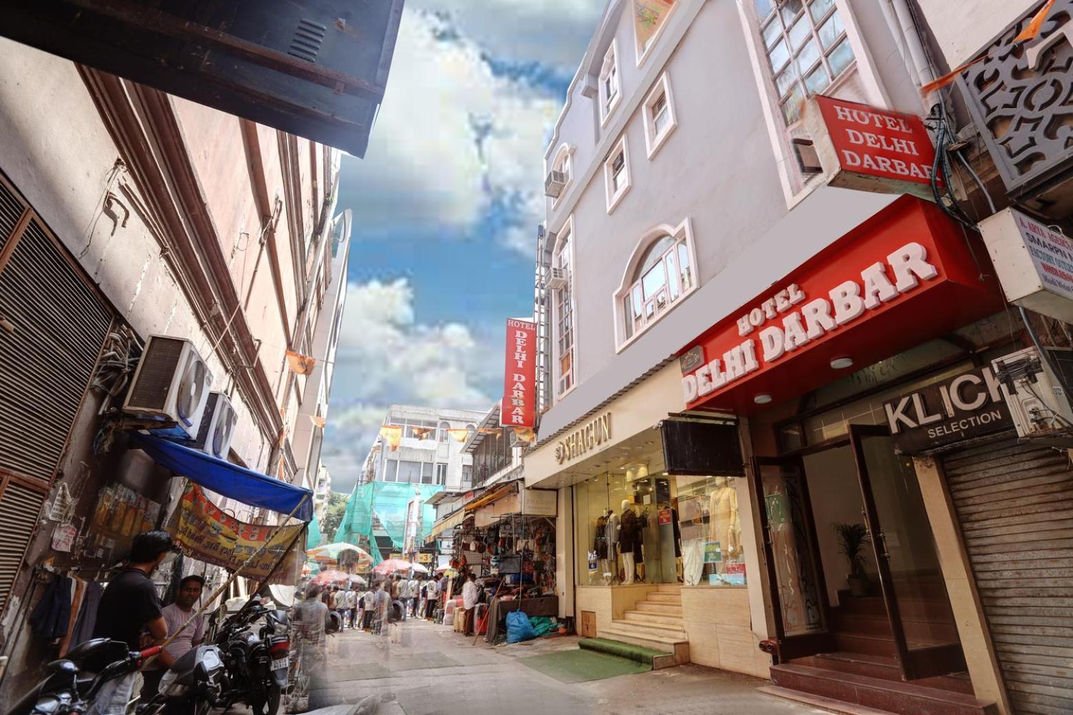 Hotel Delhi Darbar Kültér fotó